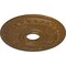 Ekena Millwork Munich Ceiling Medallion (Canopies up to 5 5/8"), 17 1/2"OD x 3 5/8"ID x 1"P, Smokey Topaz Crackle CM17MUSTC - alternate 4